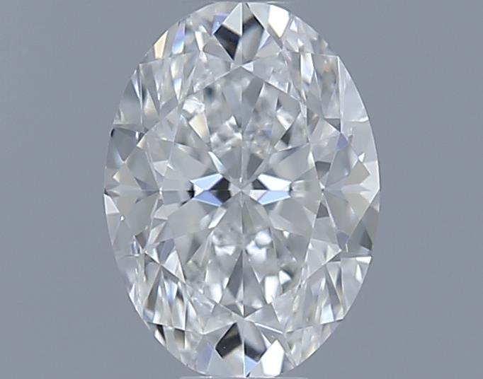 0.51ct Oval F VS1 Natural Diamond
