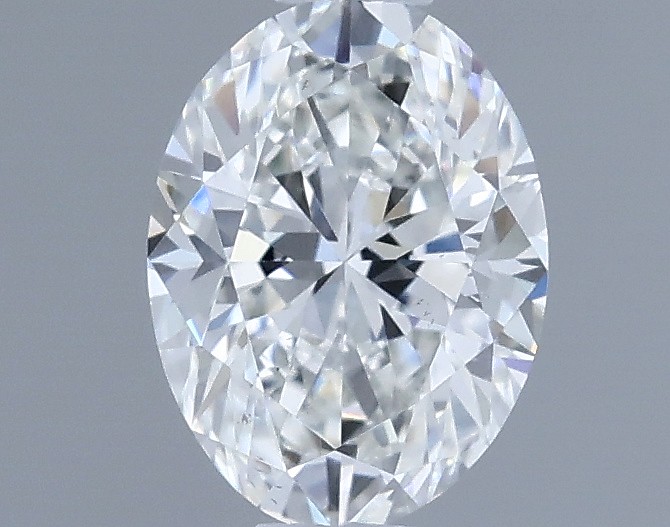 0.54ct Oval F VS2 Natural Diamond