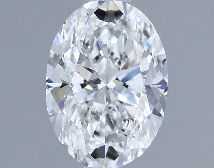 0.63ct Oval F SI2 Natural Diamond
