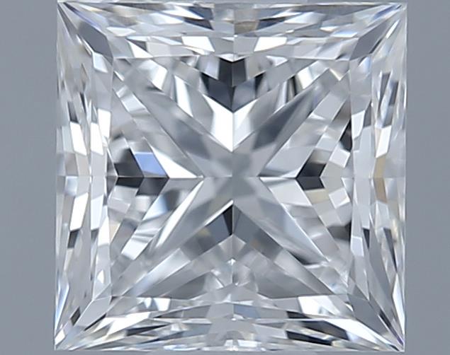0.9ct Princess F IF Natural Diamond