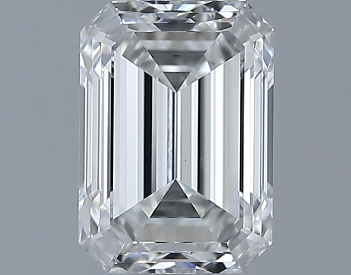 0.72ct Emerald F VS1 Natural Diamond