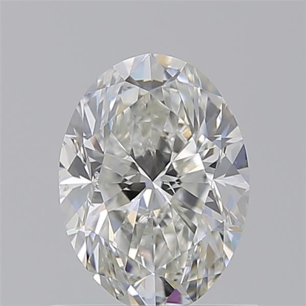 0.9ct Oval H SI1 Natural Diamond