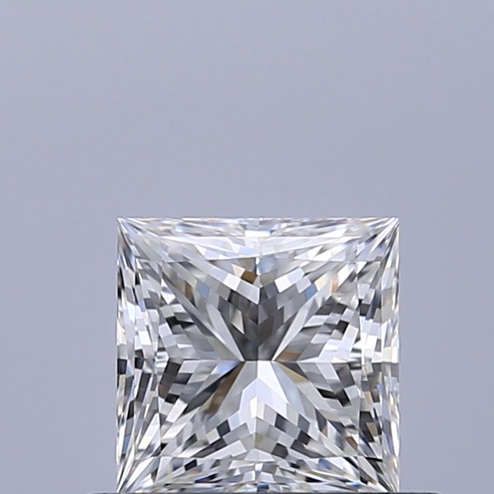 0.57ct Princess F IF Natural Diamond