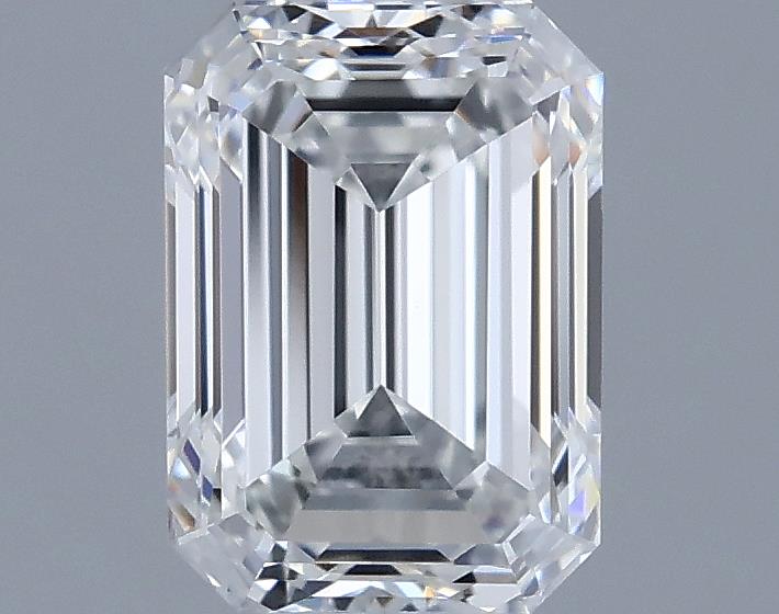 0.71ct Emerald F VS1 Natural Diamond