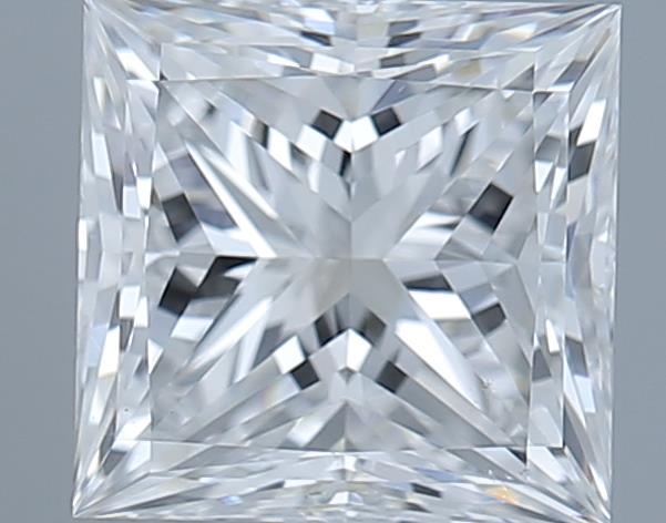 1ct Princess F SI1 Natural Diamond
