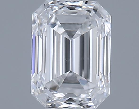 0.7ct Emerald E VS2 Natural Diamond