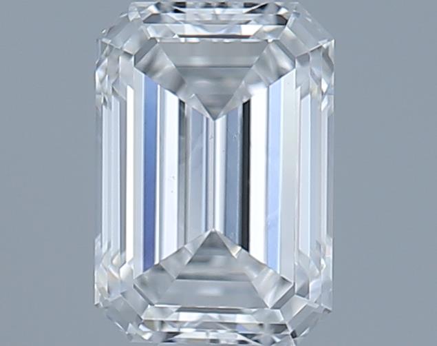 0.61ct Emerald E VS2 Natural Diamond