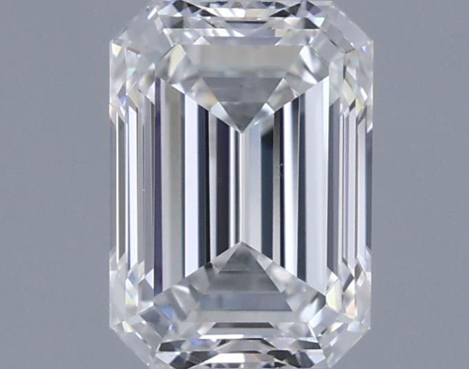 0.53ct Emerald F VS1 Natural Diamond