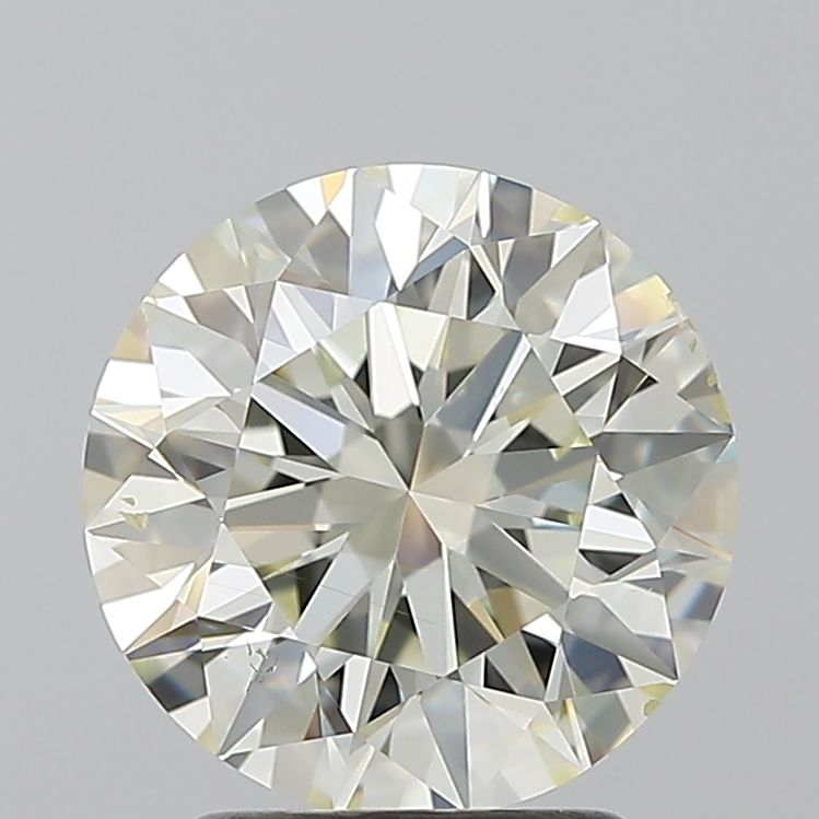 2.2ct Round M SI1 Natural Diamond