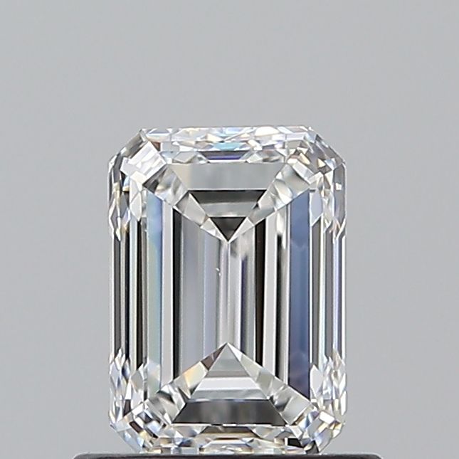 0.9ct Emerald F VS1 Natural Diamond