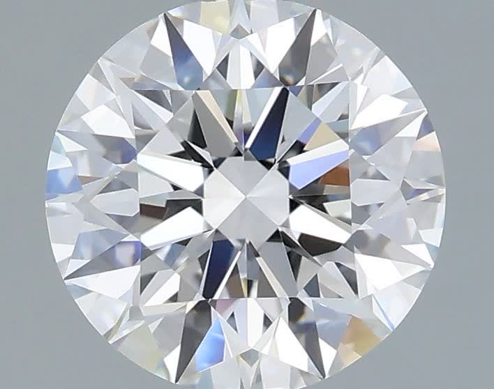2.01ct Round E VVS1 Natural Diamond