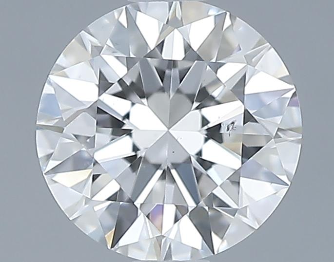 0.7ct Round D SI1 Natural Diamond