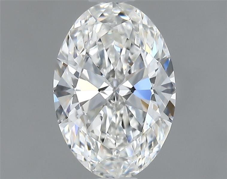 0.72ct Oval F VS1 Natural Diamond
