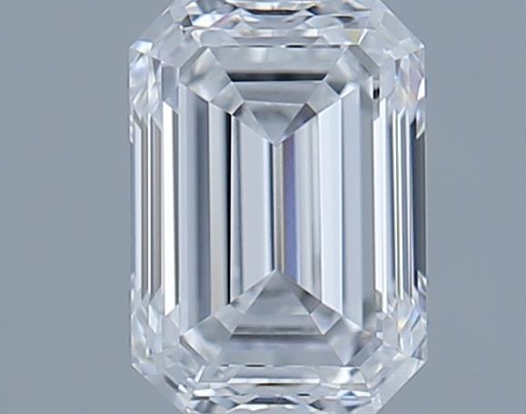 0.53ct Emerald D IF Natural Diamond