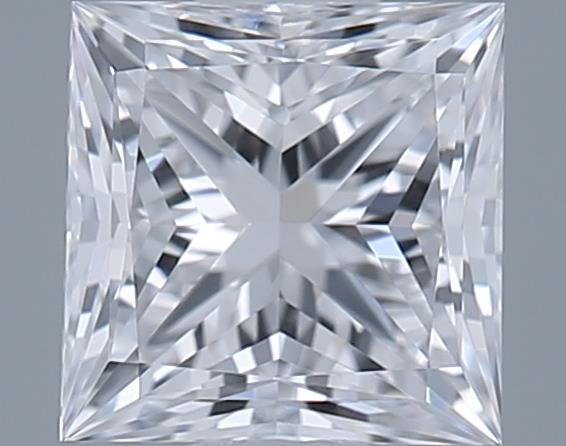 0.51ct Princess D IF Natural Diamond