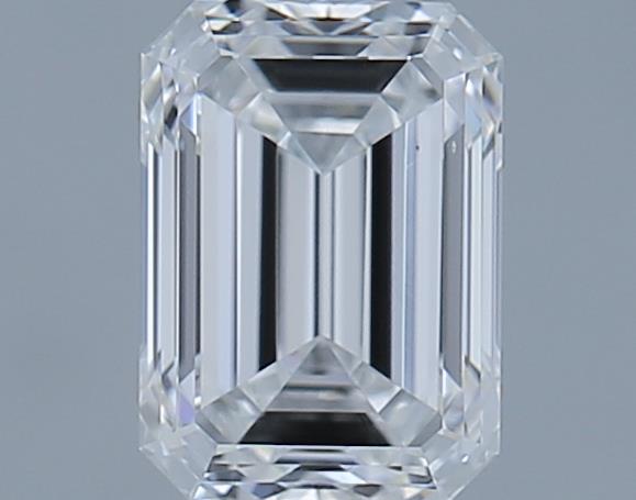 0.74ct Emerald E VS2 Natural Diamond