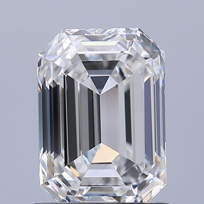 1.11ct Emerald F VS2 Natural Diamond
