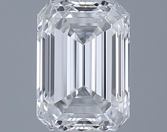 0.53ct Emerald F VVS1 Natural Diamond
