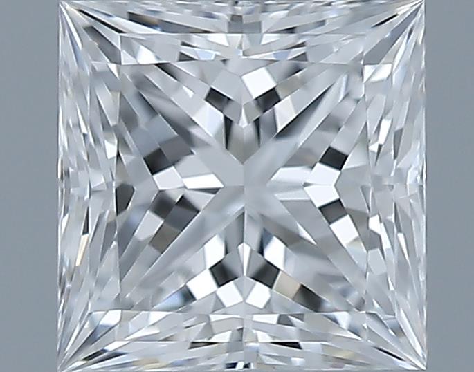 0.51ct Princess E VVS1 Natural Diamond