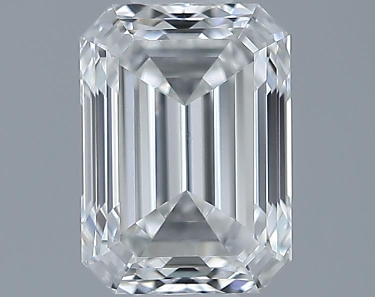 0.71ct Emerald F VVS2 Natural Diamond