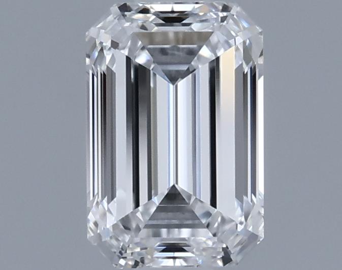 0.7ct Emerald D VVS1 Natural Diamond