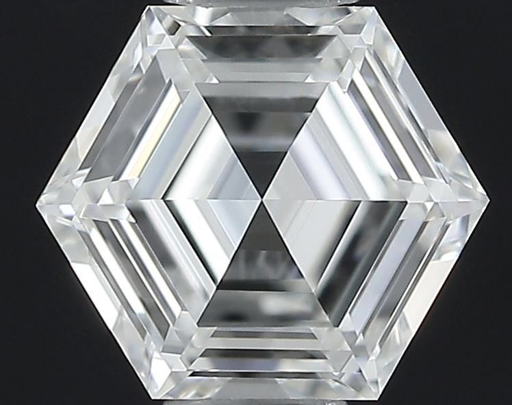 0.58ct Hexagonal G VVS2 Natural Diamond