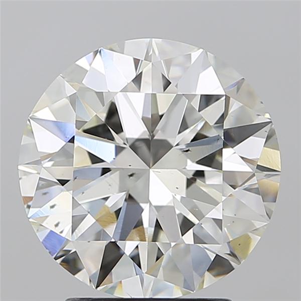 3ct Round J SI1 Natural Diamond