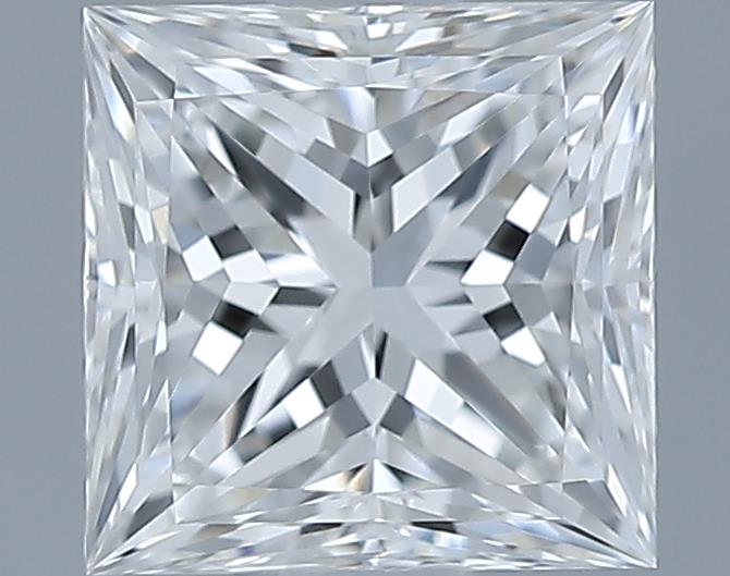 0.7ct Princess F VVS1 Natural Diamond