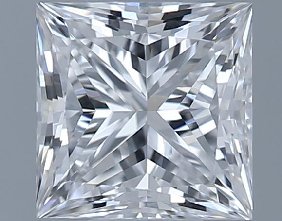 0.51ct Princess E VVS1 Natural Diamond