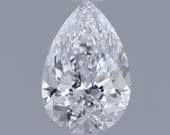 0.7ct Pear D VS2 Natural Diamond