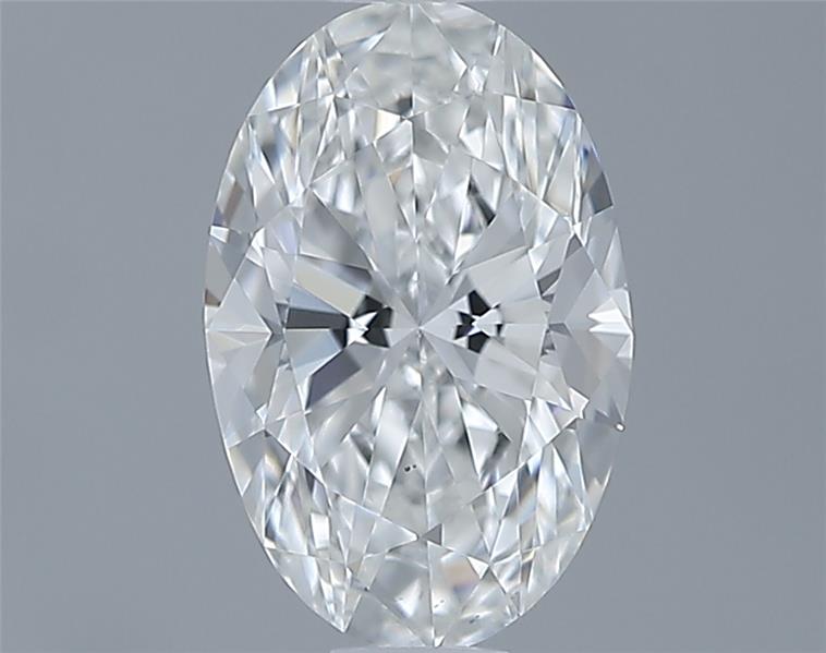 0.54ct Oval F VS1 Natural Diamond