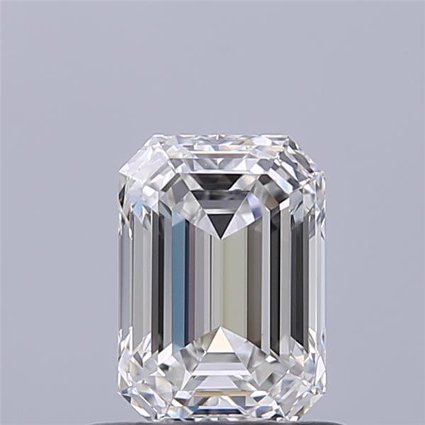0.71ct Emerald F VS2 Natural Diamond