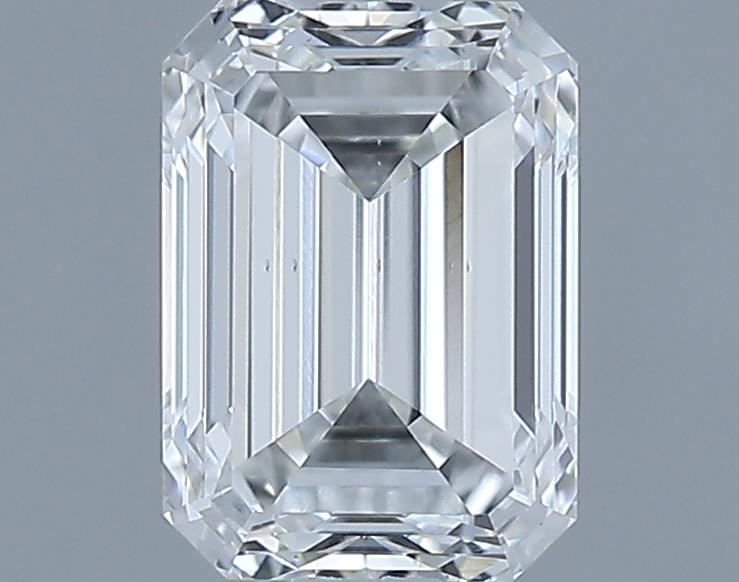 0.79ct Emerald E VS2 Natural Diamond