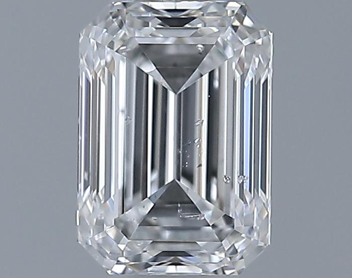 0.9ct Emerald E SI2 Natural Diamond