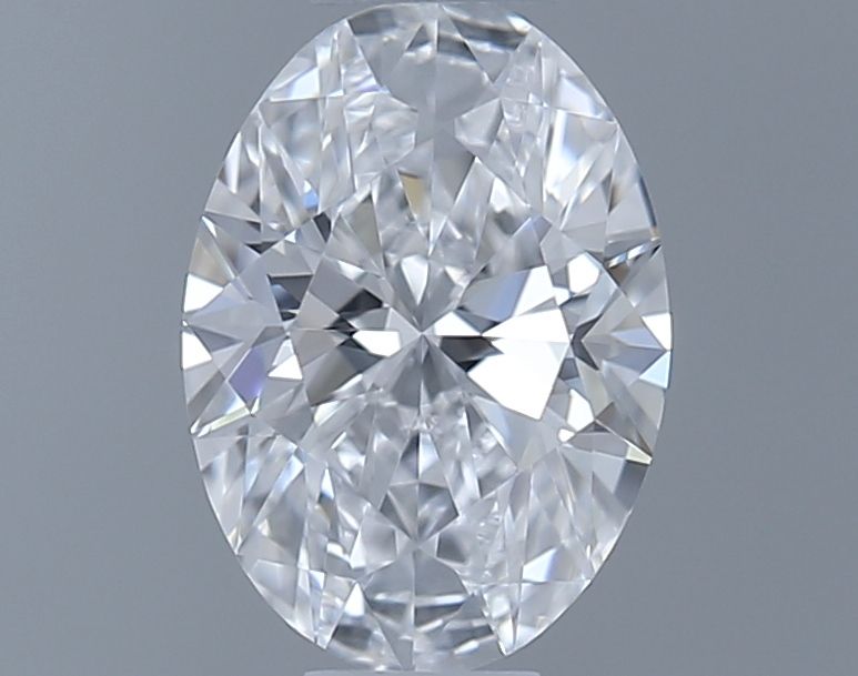 0.59ct Oval D VVS1 Natural Diamond