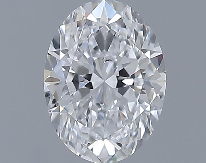 0.7ct Oval D SI1 Natural Diamond