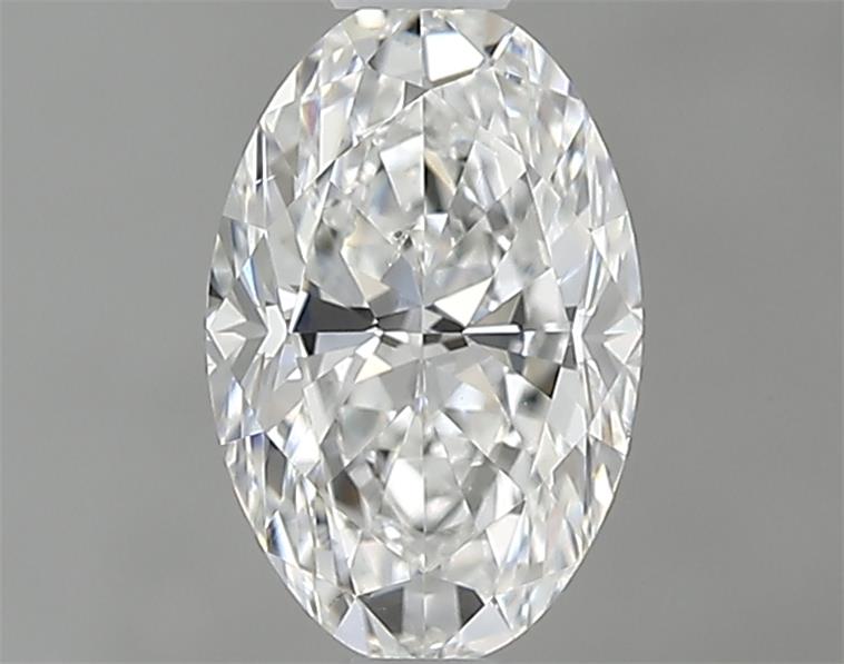 0.7ct Oval F SI1 Natural Diamond