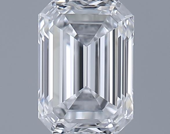 0.51ct Emerald D VVS1 Natural Diamond