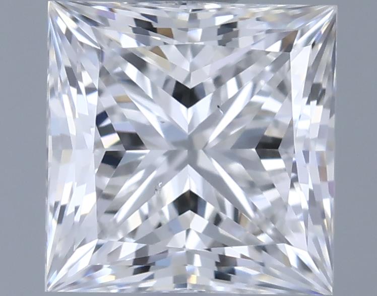 0.71ct Princess F SI1 Natural Diamond