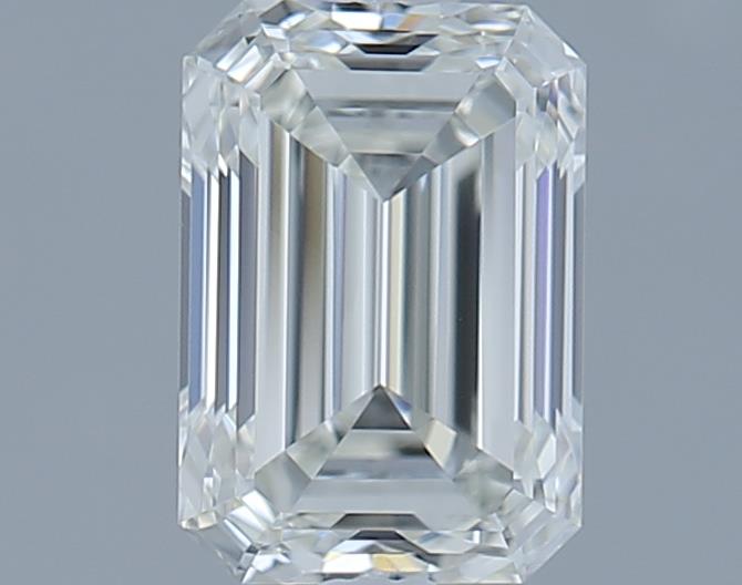 0.9ct Emerald J VVS2 Natural Diamond
