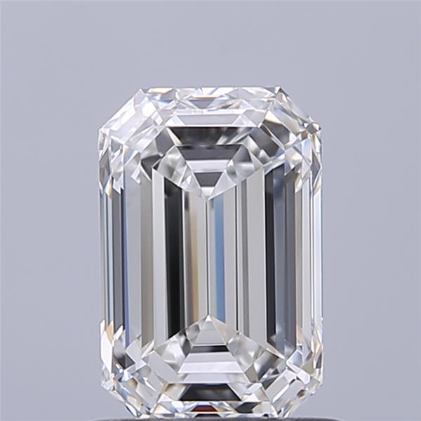 1.01ct Emerald F VVS2 Natural Diamond