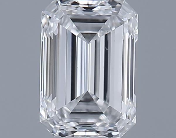 0.61ct Emerald E VS2 Natural Diamond
