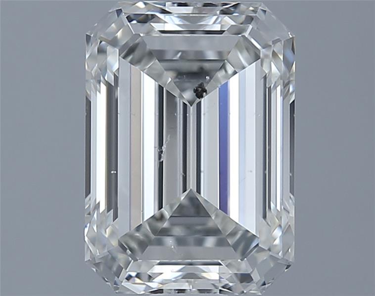 1.71ct Emerald I SI2 Natural Diamond