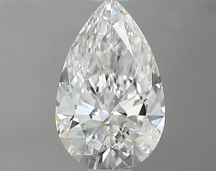 0.7ct Pear F SI1 Natural Diamond
