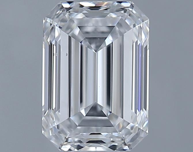 0.72ct Emerald D VS2 Natural Diamond