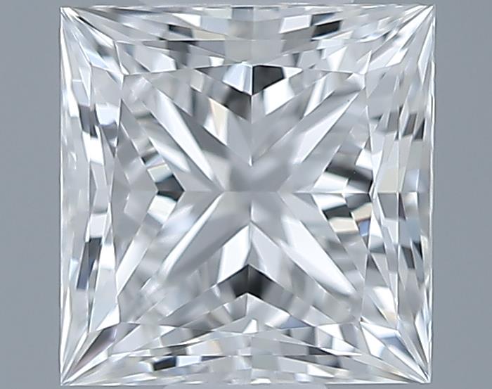 0.72ct Princess F VVS2 Natural Diamond