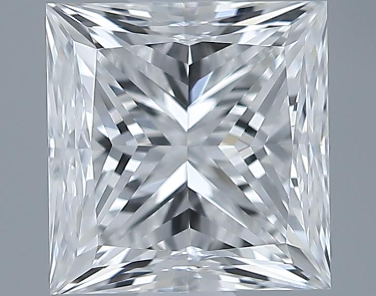 0.91ct Princess F VVS2 Natural Diamond