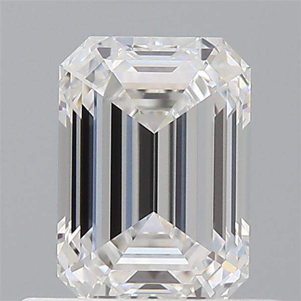 0.71ct Emerald F VVS1 Natural Diamond