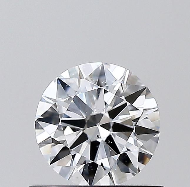 0.59ct Round F SI1 Natural Diamond