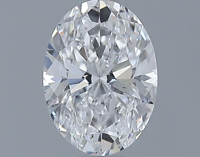 0.7ct Oval D SI1 Natural Diamond